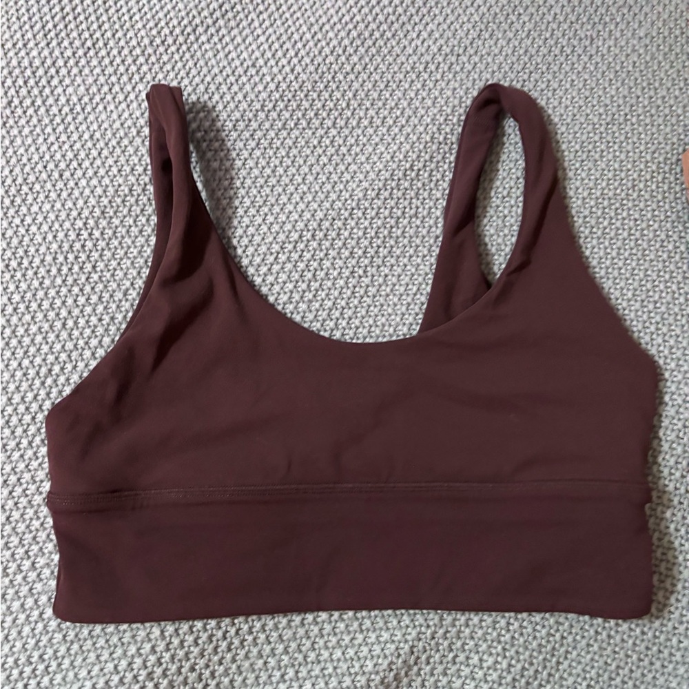 Lululemon Reversible Align Sports Bra Size 8 French Press